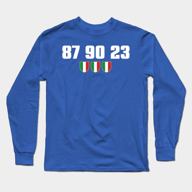 napoli scudetto Long Sleeve T-Shirt by lounesartdessin